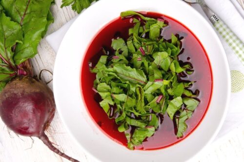 basisch kochen: Rote Beete Suppe mit Ingwer