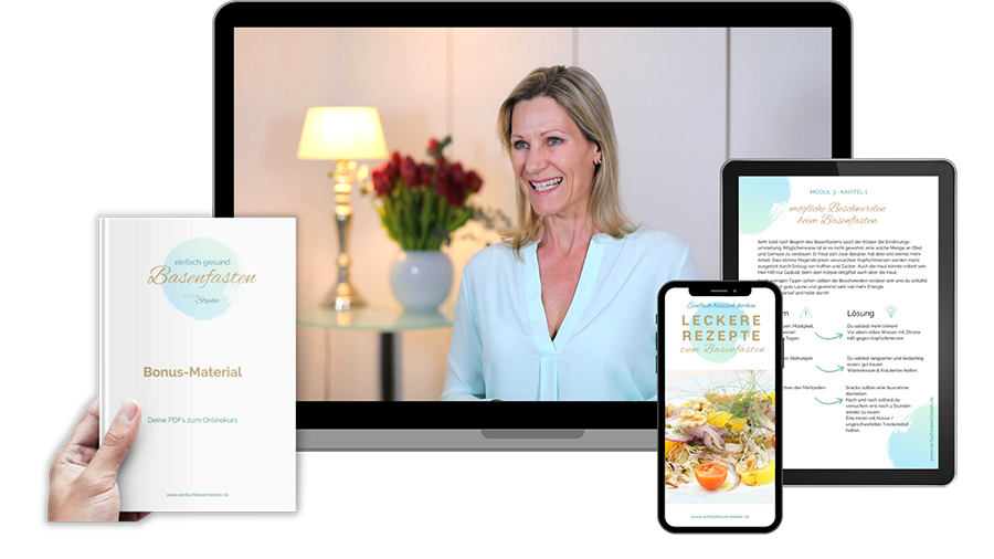 Onlinekurs einfach Basenfasten mit Stephie Rahn