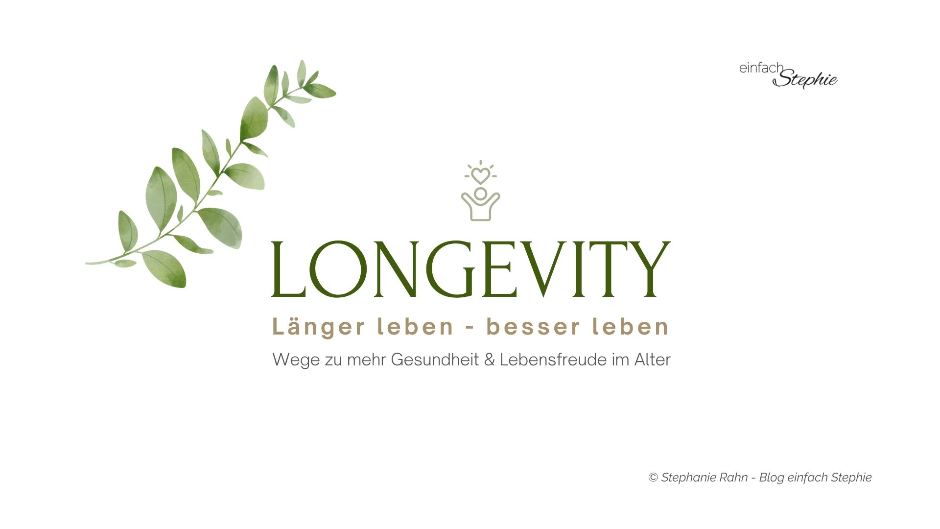 Longevity Seminar einfachStephie von Stephie Rahn